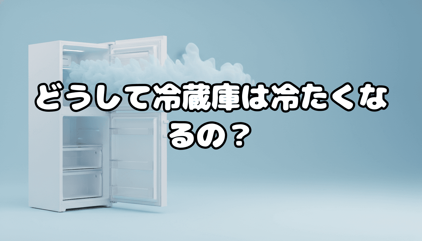 どうして冷蔵庫は冷たくなるの?