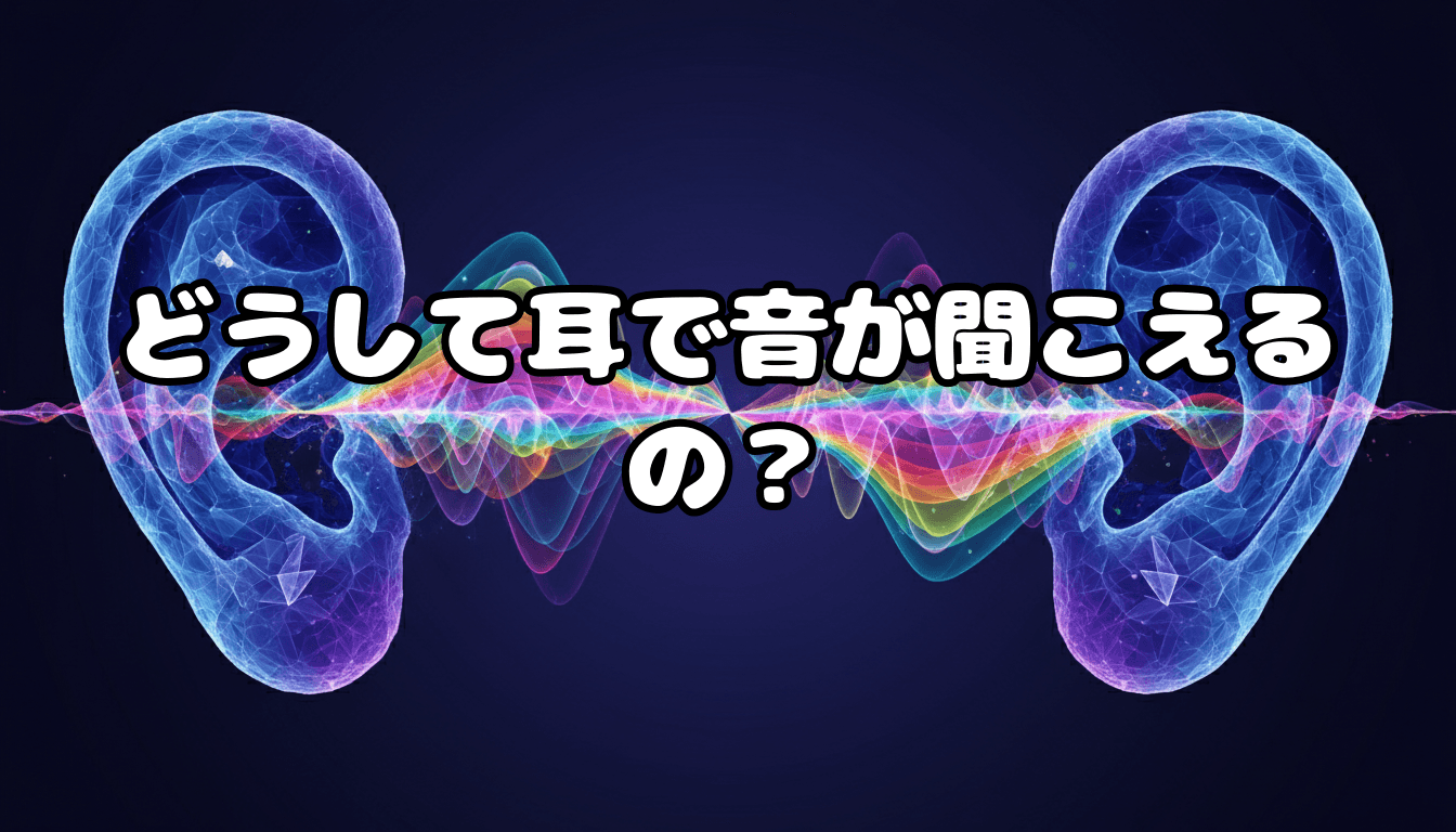 どうして耳で音が聞こえるの?