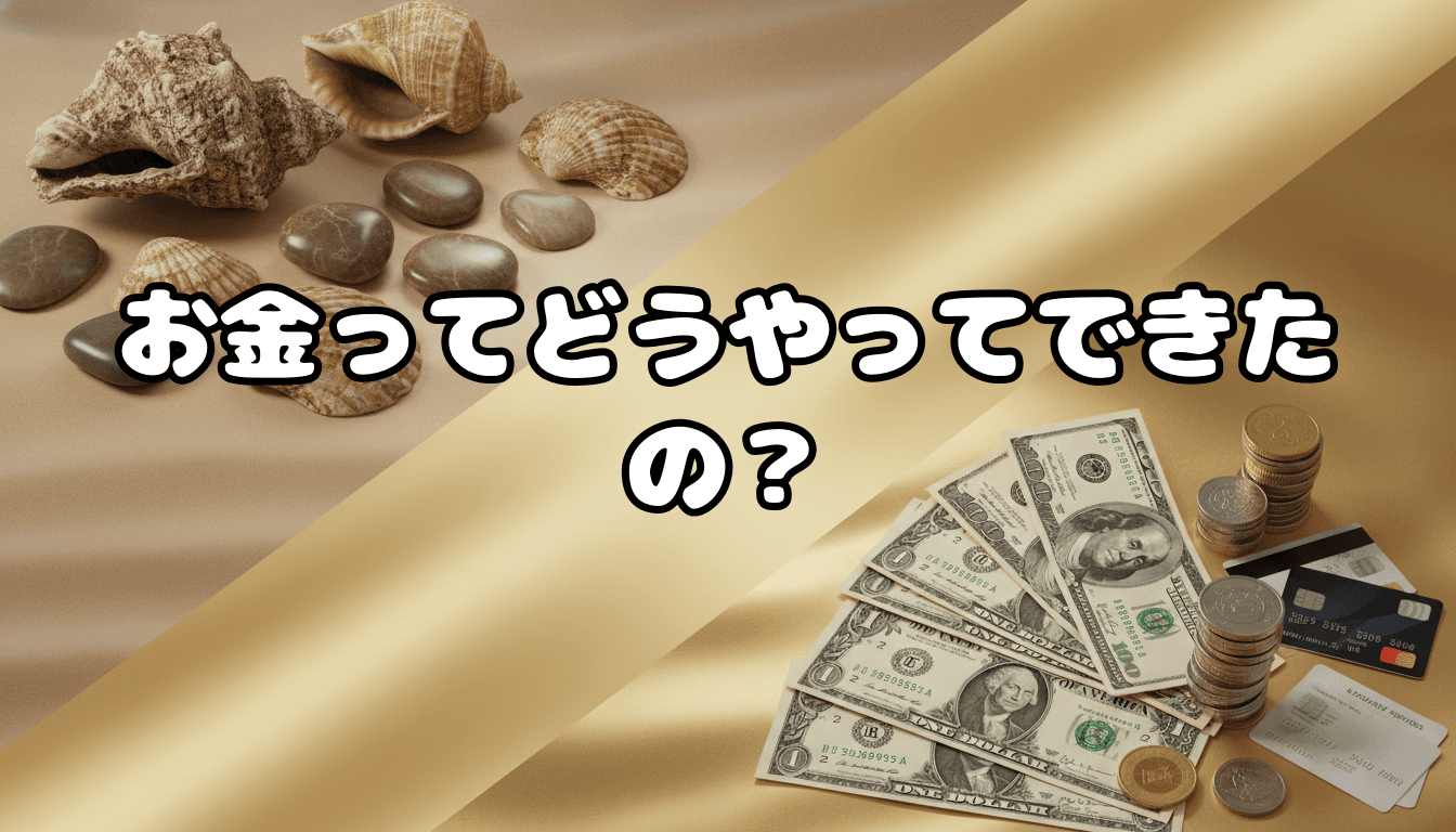 お金ってどうやってできたの?